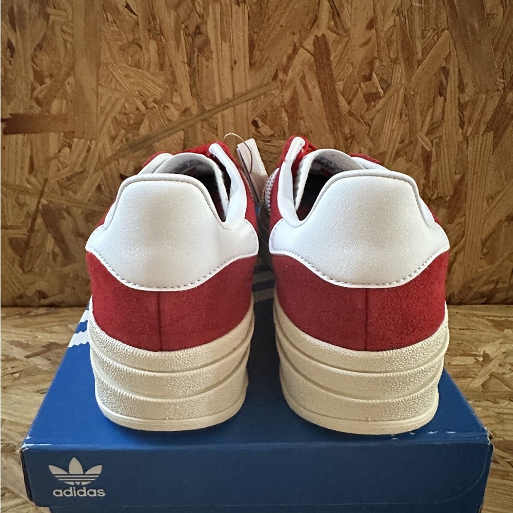 Adidas VL Court Bold Women's Red Sneakers - Picture 4 of 6